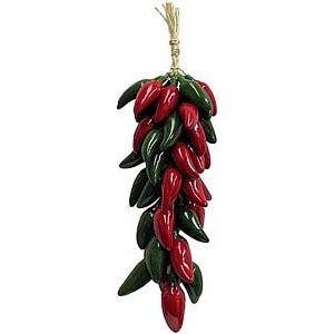 Red & Green Jalapeno Ristra