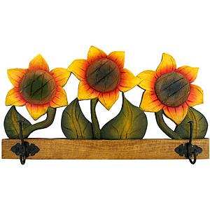 Sunflower Coat Rack