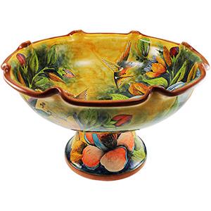 Large Hummingbird  Fruit Bowl
