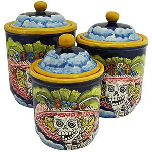 Day of the DeadRound Kitchen Canister