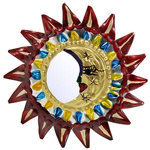 Red Eclipse Ornament w/ Mirror