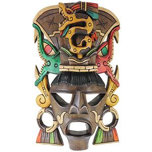Mayan Mask: Serpent Headdress