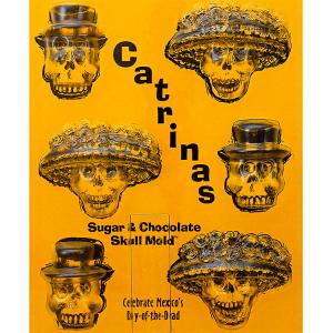 Catrina Mini Sugar Skulls Mold