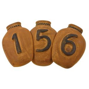 House Numbers: Sand Ginger Jar