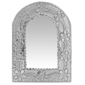 Silver Arched Mirror