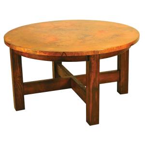 Round Country Dining Table
