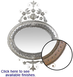 Oval Nest Mirror