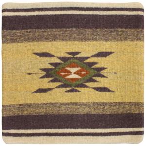 Wool Throw Pillow: Zapotec Design RCH