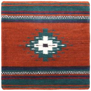Wool Throw Pillow: Zapotec Design YS6L
