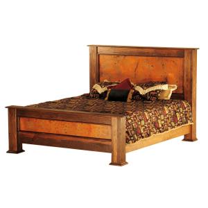Montana Bed w/Copper Panels