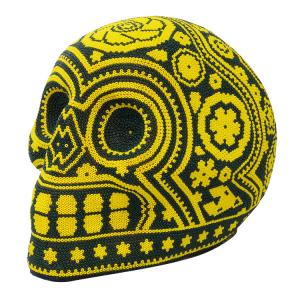 Huichol Skull: Peyote Sagrado
