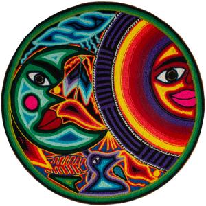 Huichol Yarn Painting