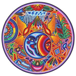 Huichol Yarn Painting