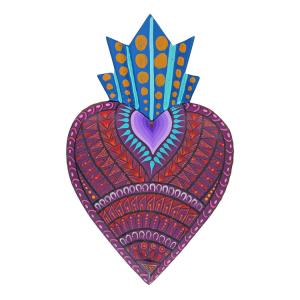 Medium Painted Heart 