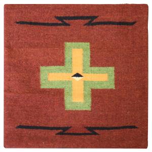 Wool Throw Pillow:Zapotec Design PMC-2