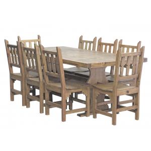 Trestle Dining Setw/ New Mexico Chairs