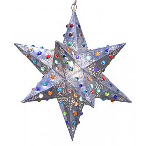 Acapulco Star w/Marbles: Natural Finish