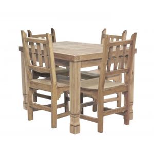 Square Julio Dining Set w/ New Mexico Chairs