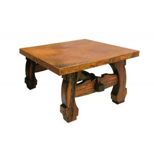 Yugos End Table w/ Copper Top