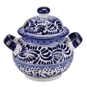 Large Talavera Sugar Bowl