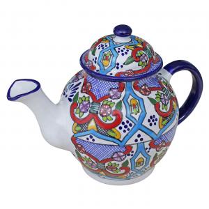 Talavera Coffee Pot w/ Lid