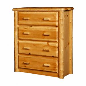 Log 4-Drawer Chest