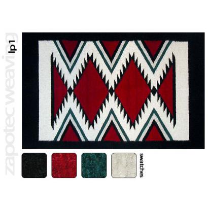Wool Zapotec Weaving Design LP1