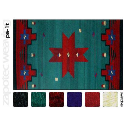 Wool Zapotec Weaving Design PA1T