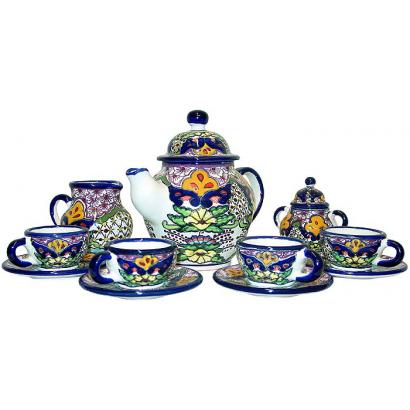 Talavera Tea Set: Pattern 30