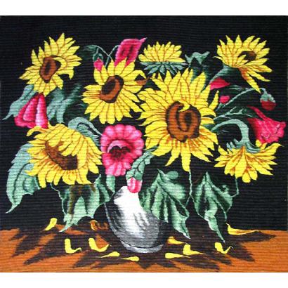 Vase with Sunflowers