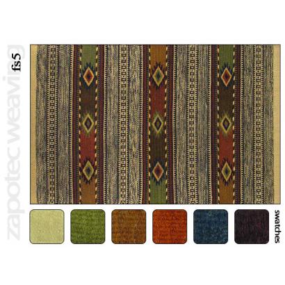 Wool Zapotec Weaving Design FS5