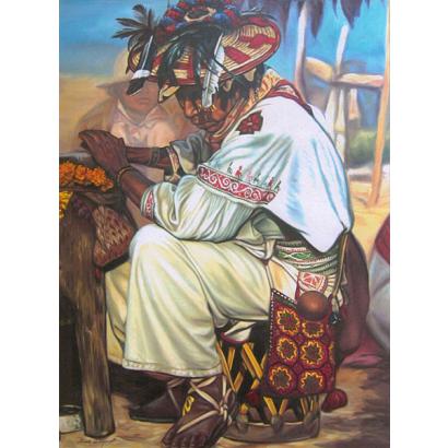 Mara 'Akame Oil Painting on Canvas