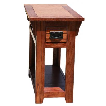 American Mission Oak Chair Side Table 