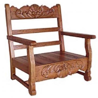 Carved Rope Chair