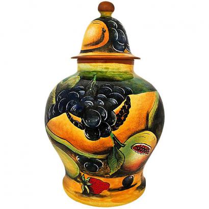 Assorted Fruit Small Ginger Jar