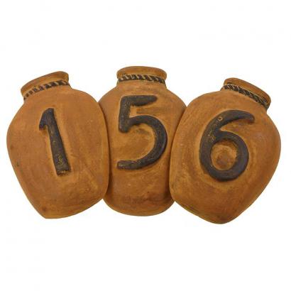 House Numbers: Sand Ginger Jar