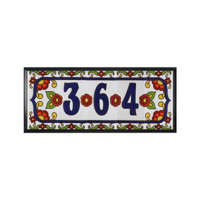 Aluminum Frame for Southwest House Numbers