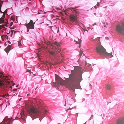 Chrysanthemums  Oil Painting on Canvas