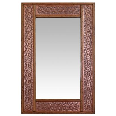 Azteca Copper Mirror