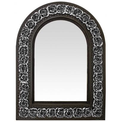 Arched Rose Mirror