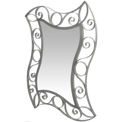 Curved Swirl Mirror