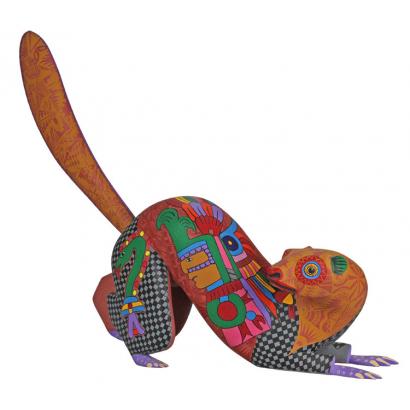 Oaxacan Woodcarving by Demetrio Cortes