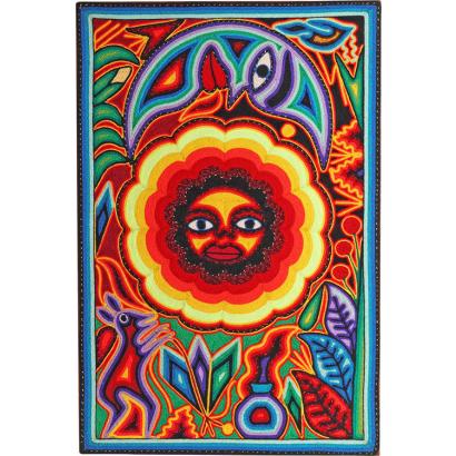 Huichol Yarn Painting