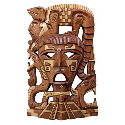Mayan Mask: Iguana Headdress