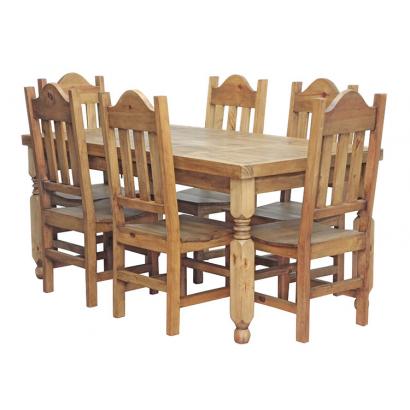 Lyon Dining Set w/ Santana Chairs