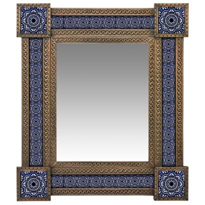 Talavera Tile Mirror w/ Tile Corners