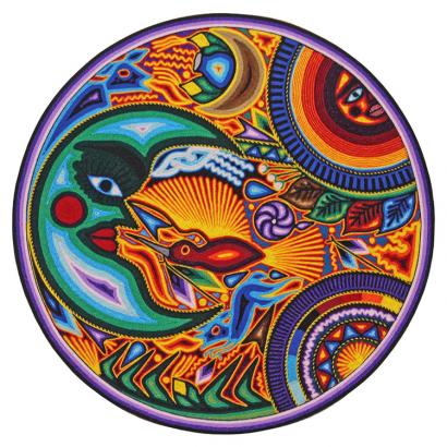 Huichol Yarn Painting