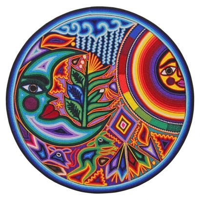 Huichol Yarn Painting
