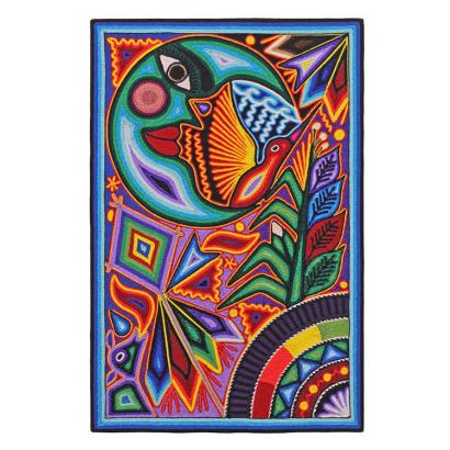 Huichol Yarn Painting