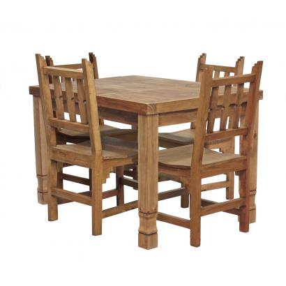 Square Julio Dining Set w/ New Mexico Chairs